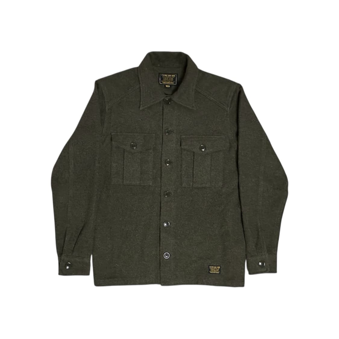 네이버후드 CPO 밀리터리 셔츠 자켓 카키 상품이미지1