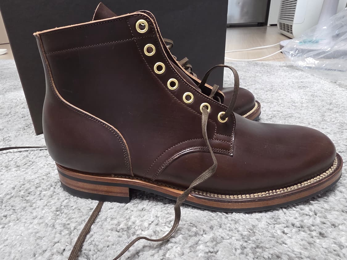 [새상품] 바이버그 VIBERG 서비스부츠 브라운 크롬악셀 8H 상품이미지4