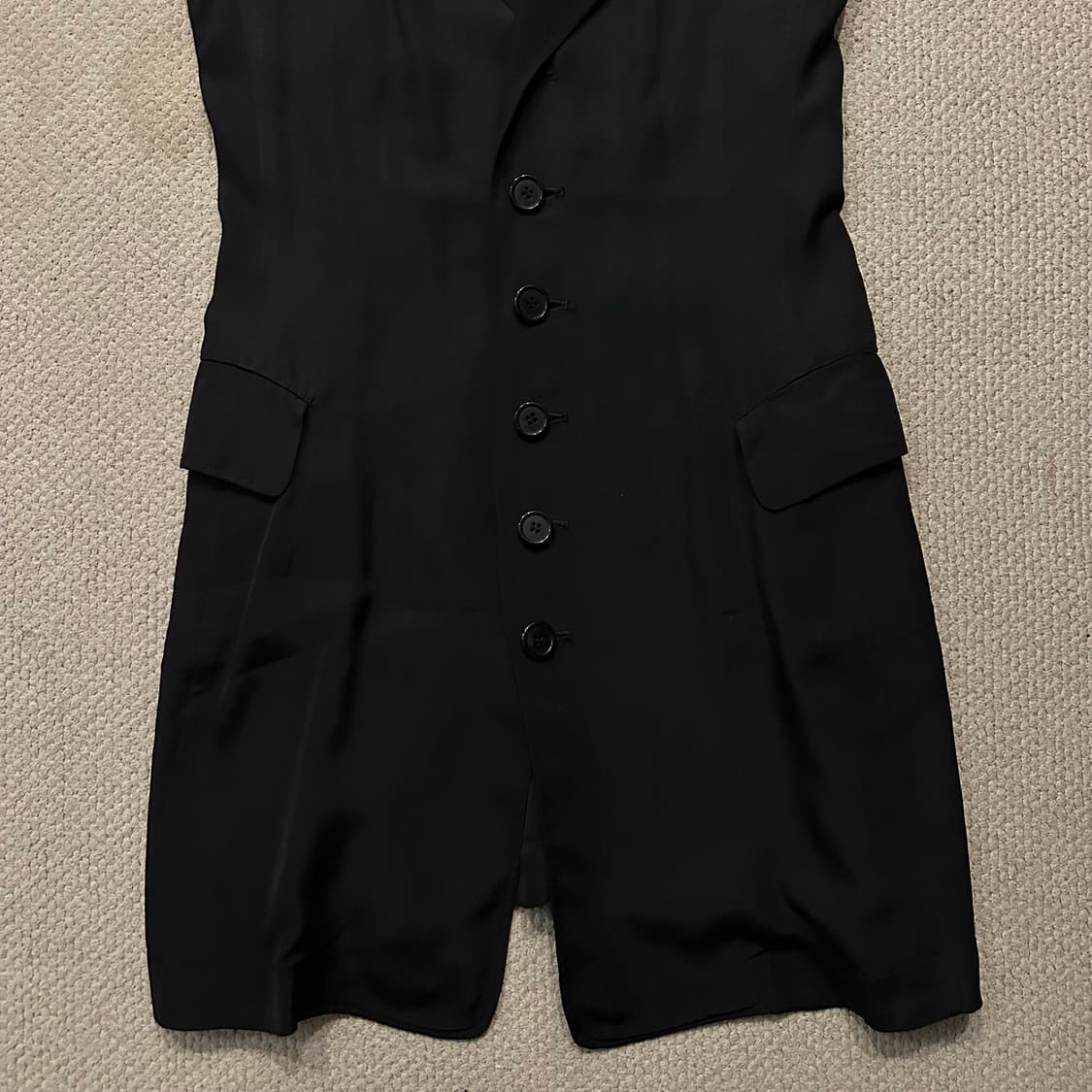 90s Y’s 요지야마모토 테일러드 롱 베스트 상품이미지5