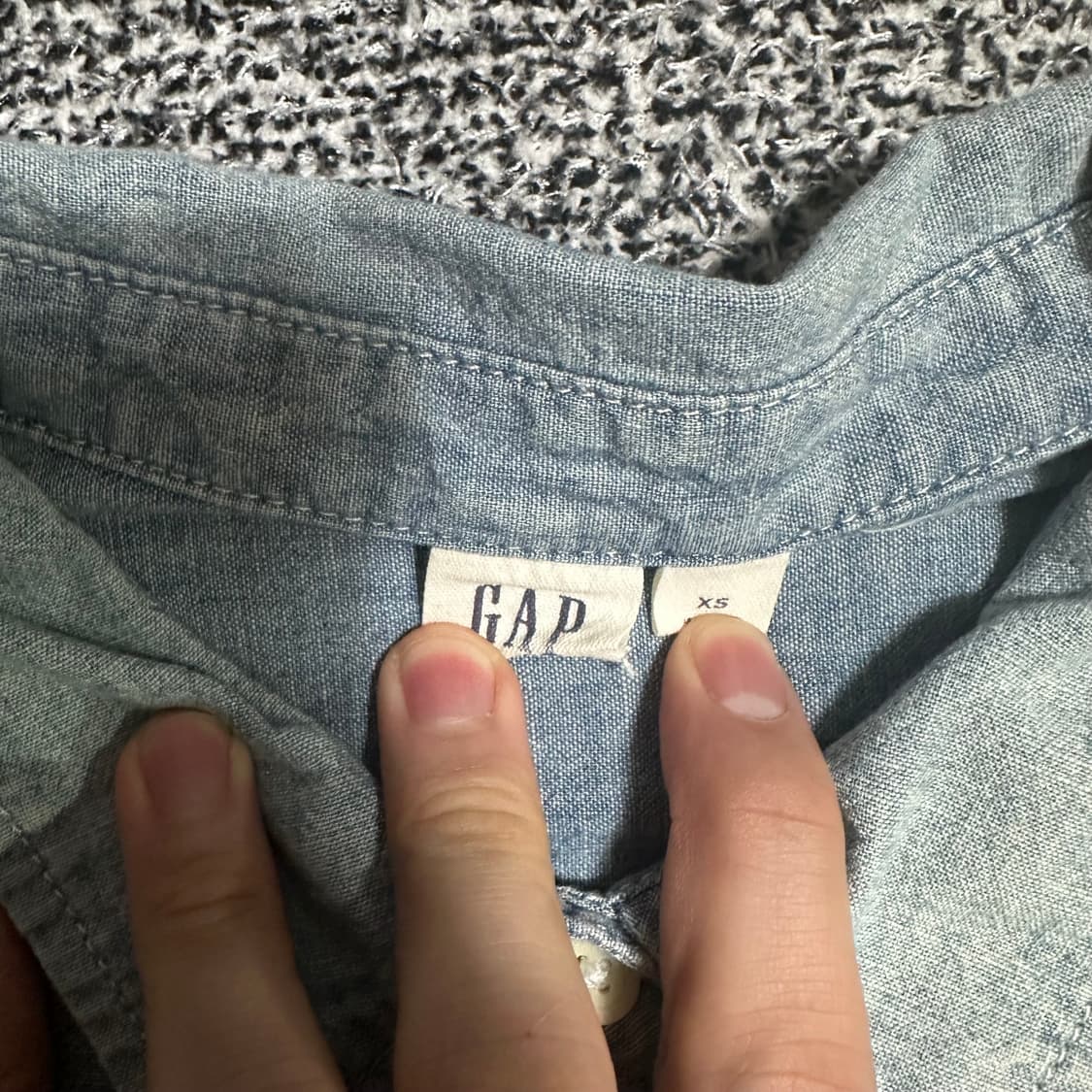 (S추천) 갭 GAP 데님 셔츠 청셔츠 상품이미지2