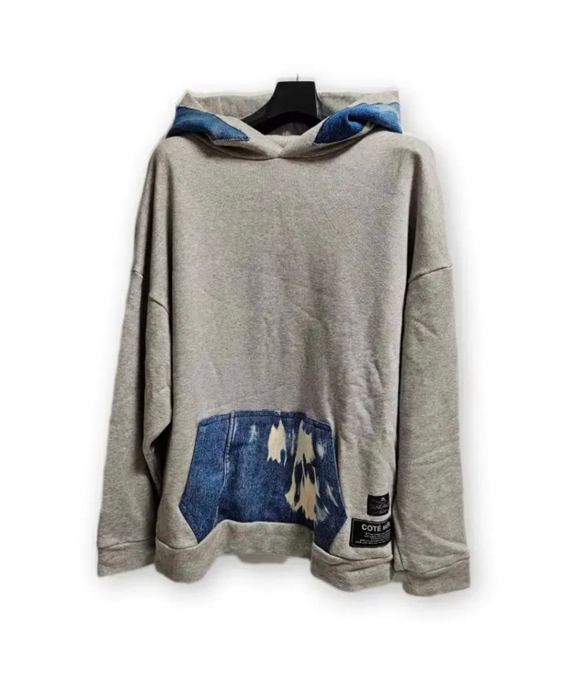 Cote mer 리메이크 데님 후드 상품이미지1