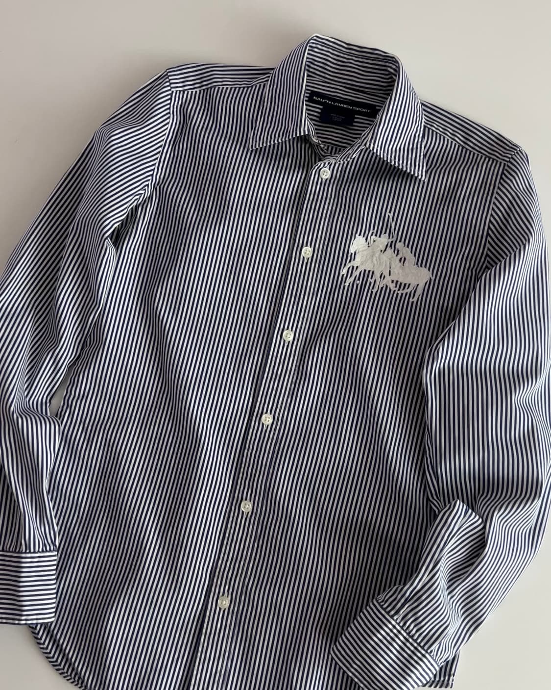 폴로 랄프로렌 여성 스트라이프 셔츠 6 상품이미지3