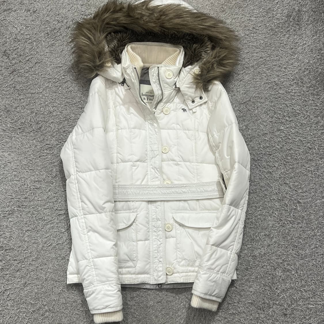 [우먼90] 아베크롬비 퍼 패딩 상품이미지2