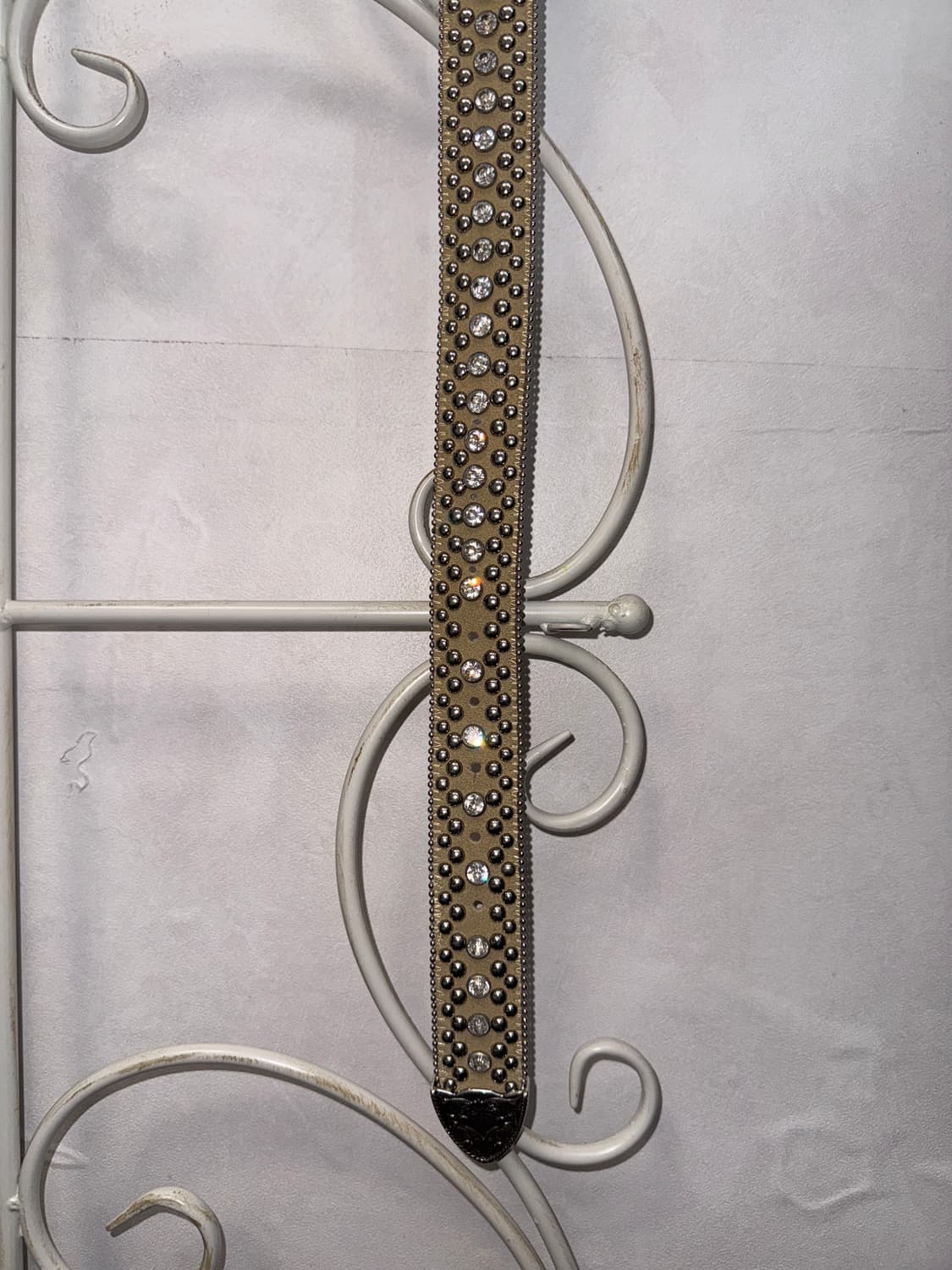 Guess beige cubic stud western belt 상품이미지7