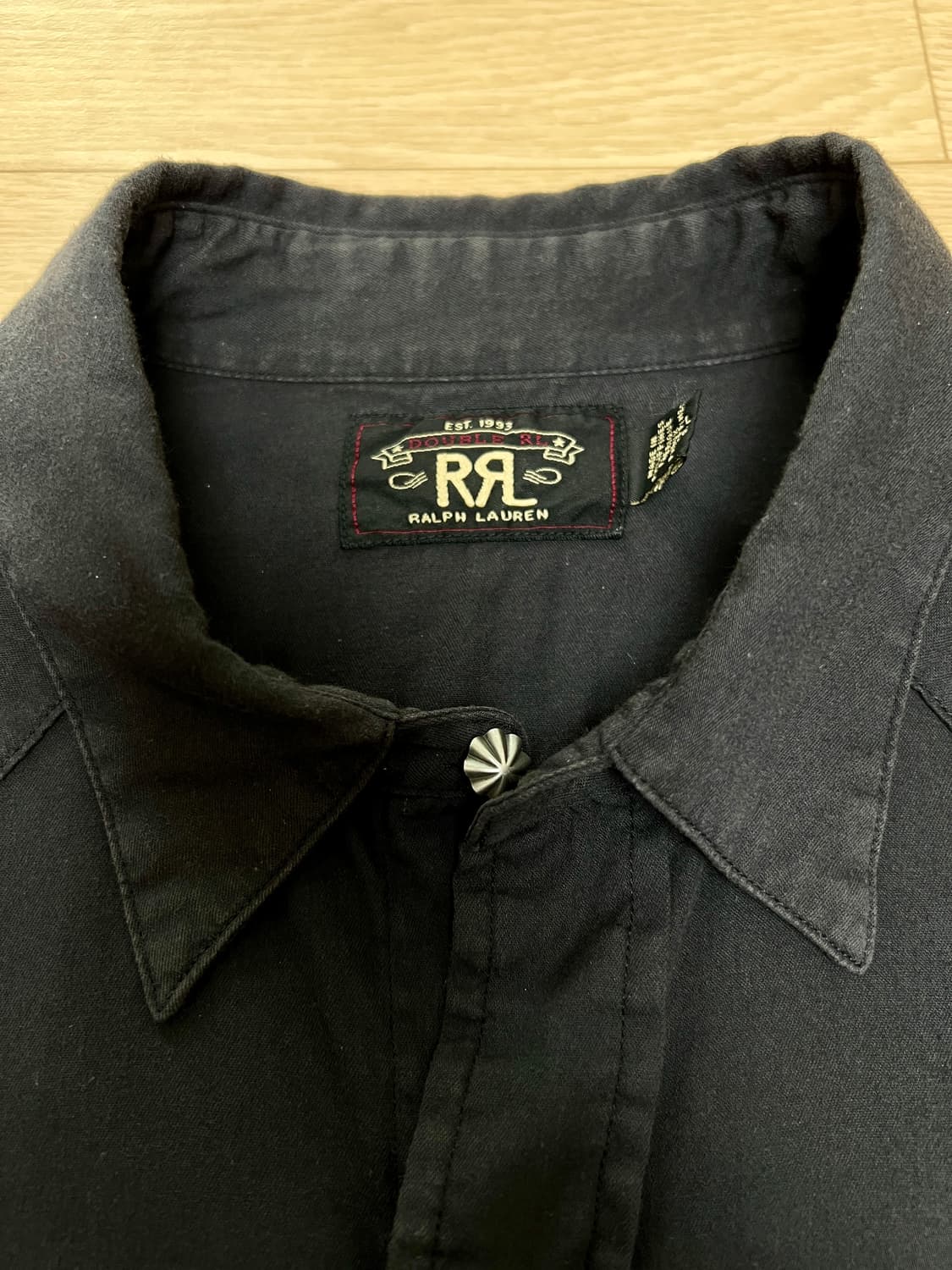 RRL 더블알엘 슬림핏 트윌 웨스턴셔츠 상품이미지2