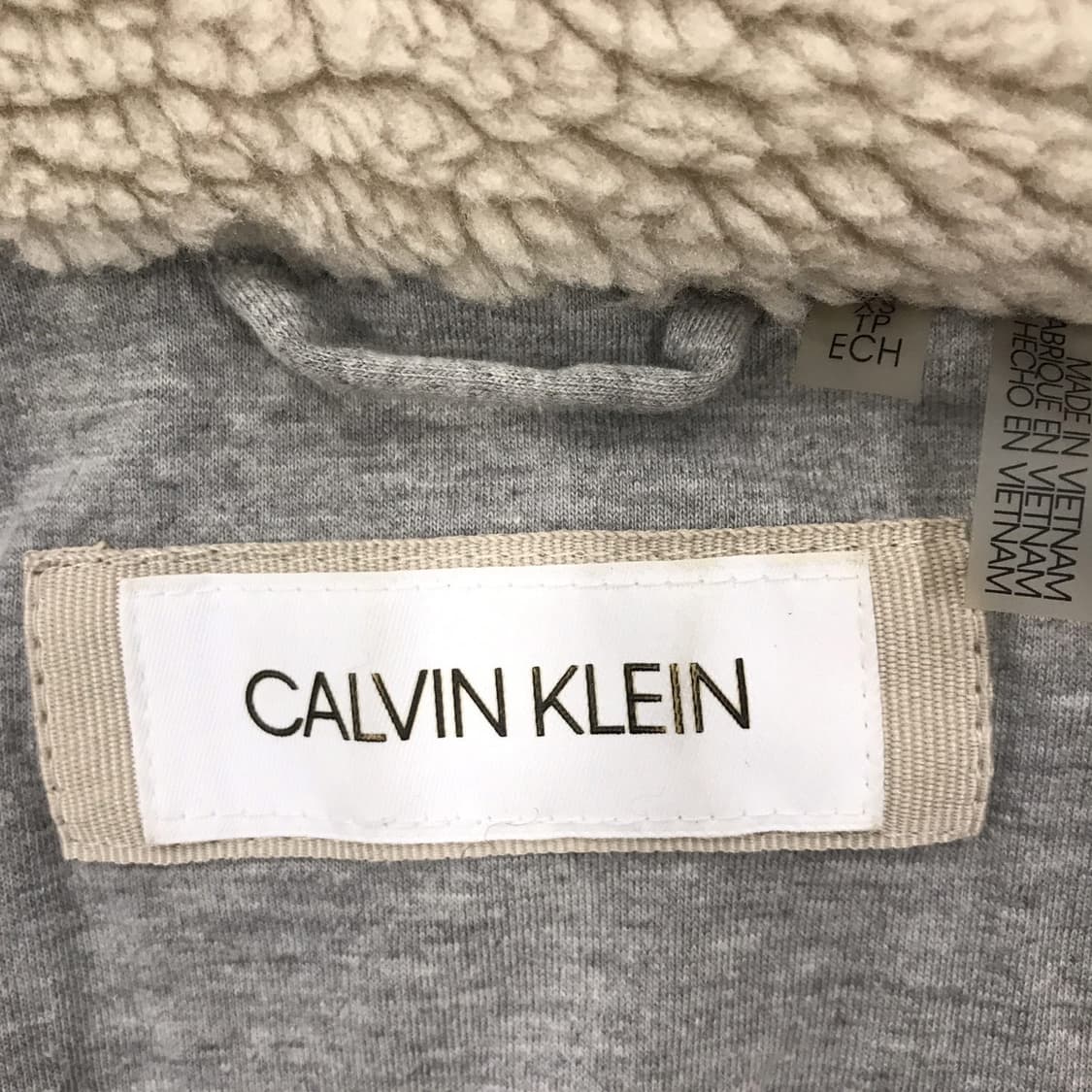 캘빈클라인 CK 쉐르파 양털후리스 [XS] 상품이미지5