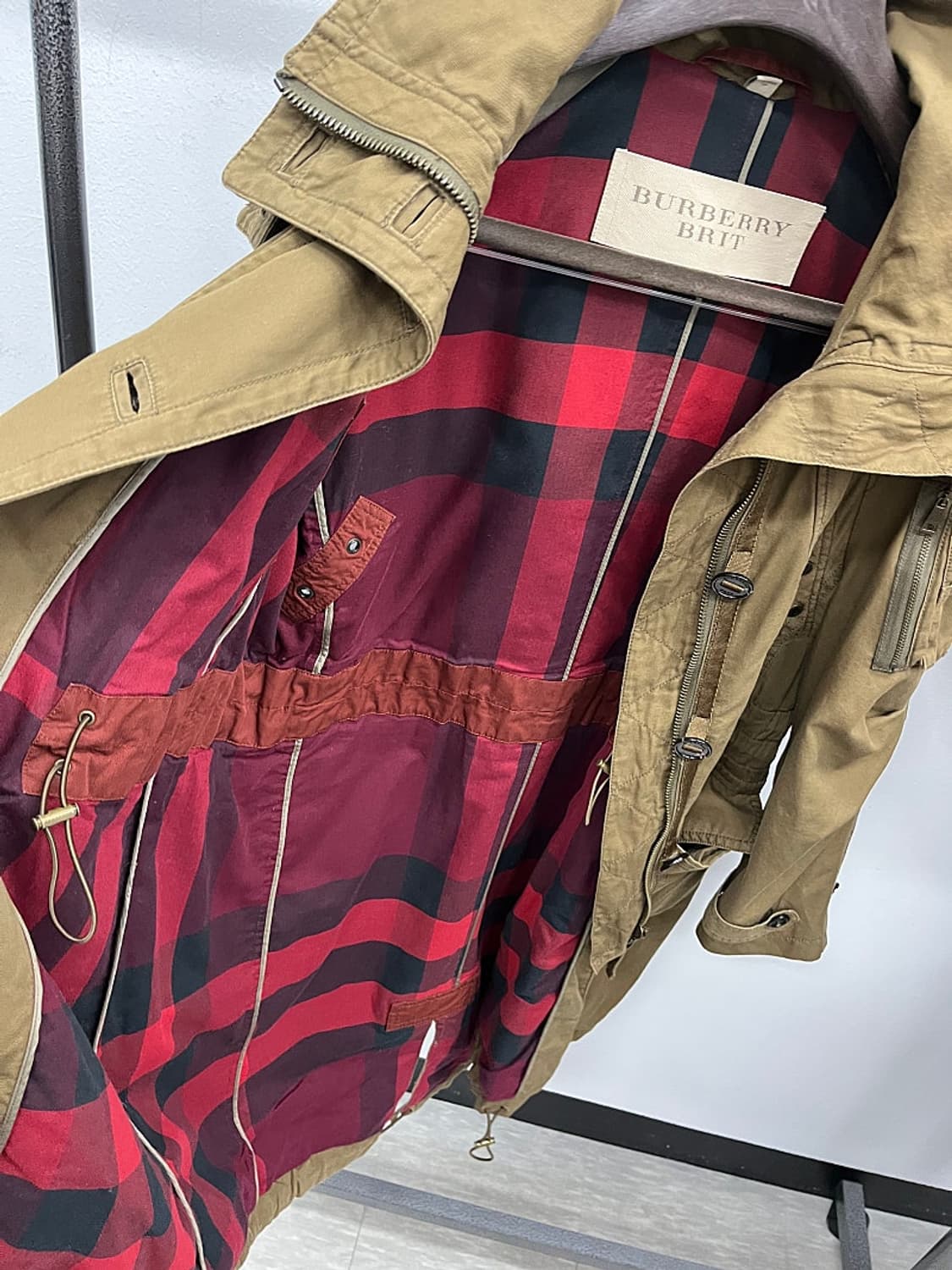 여) 버버리 밀리터리 야상자켓  상품이미지10