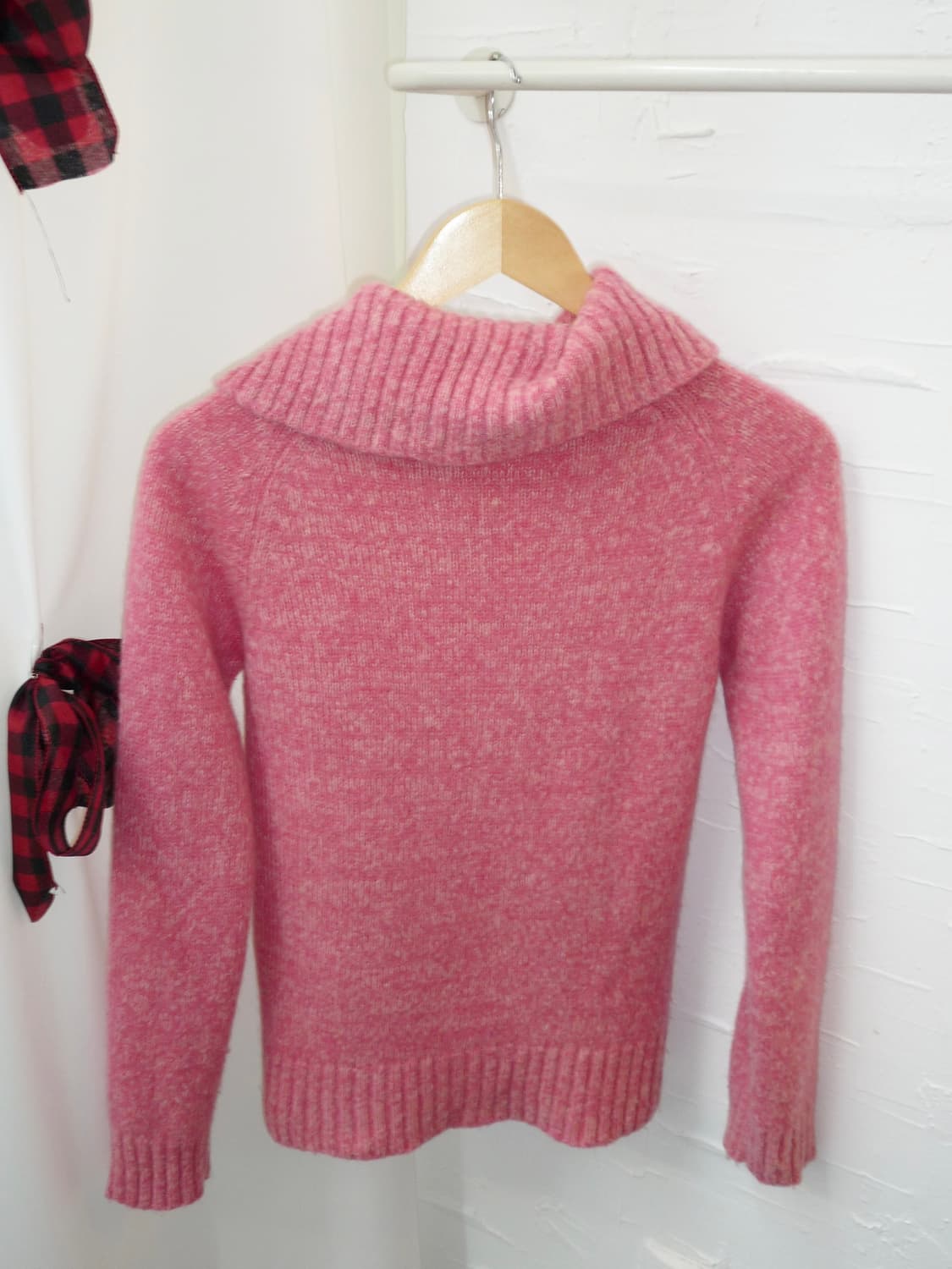 vivid pink high neck knit 상품이미지6