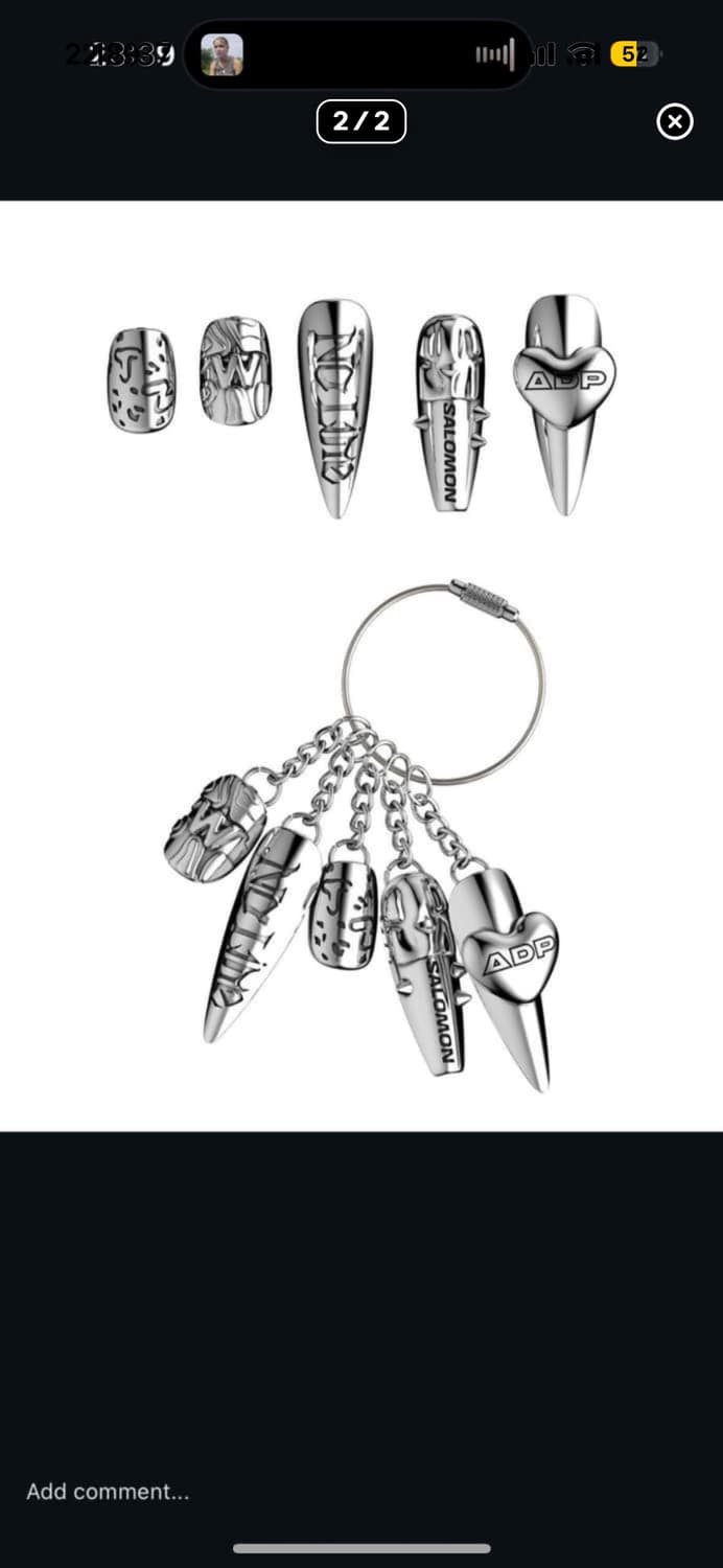 살로몬 올데프 키링 상품이미지2