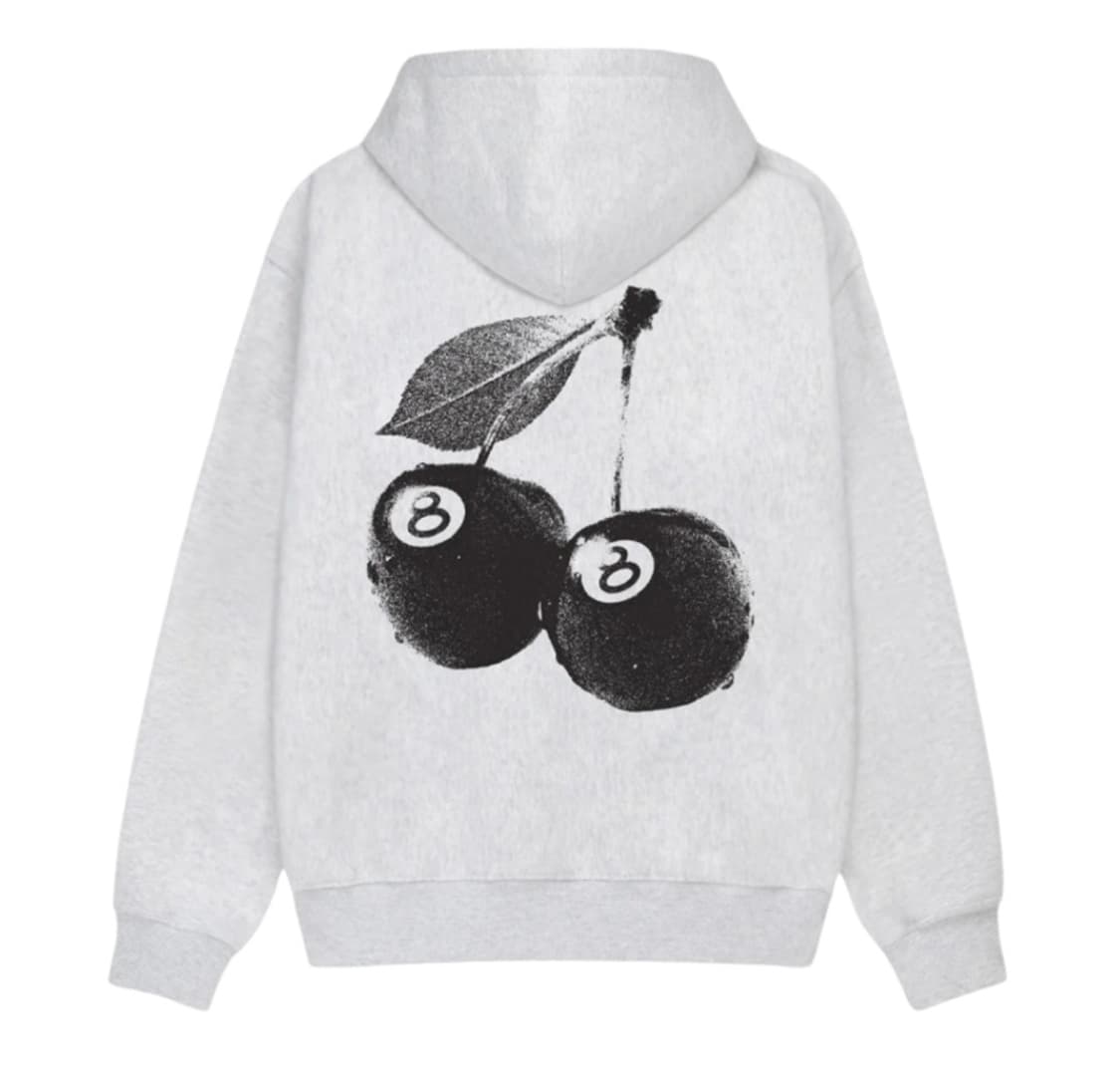 새상품) 스투시 체리 후드 애쉬 헤더 L size 상품이미지1