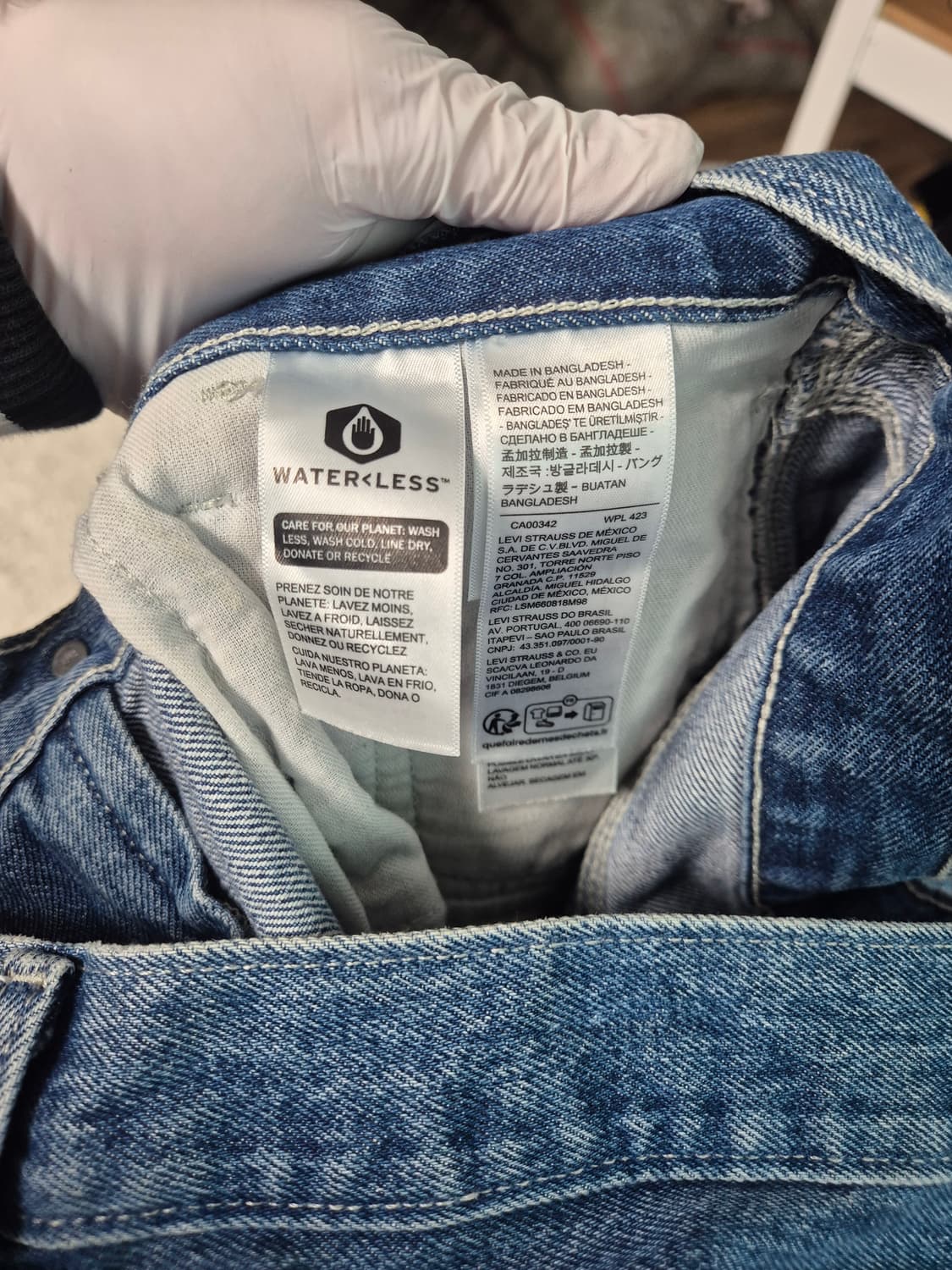 리바이스 카펜더 데님 워크팬츠 상품이미지4