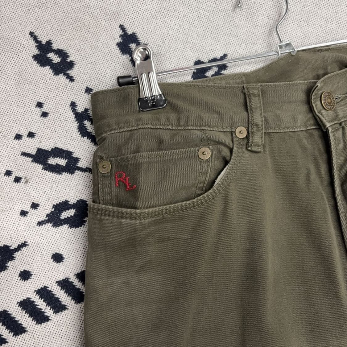 폴로 랄프로렌 카키 코튼팬츠 면바지 29인치 P00055 상품이미지3