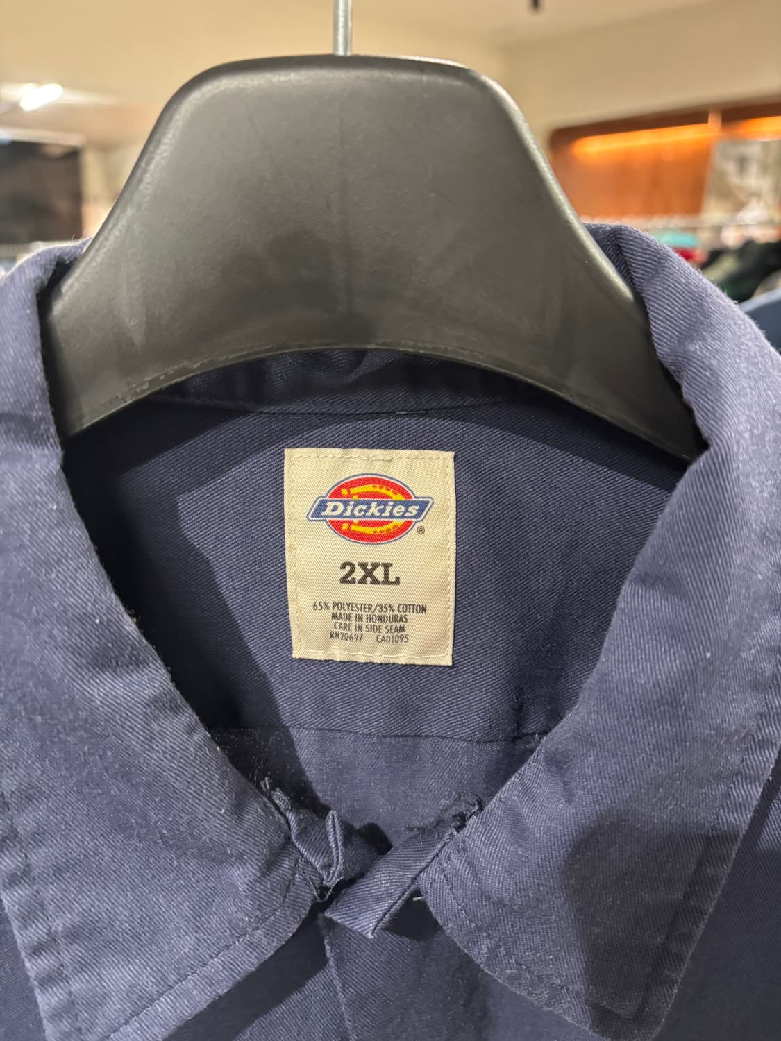 디키즈 워크 셔츠(네이비)   상품이미지9