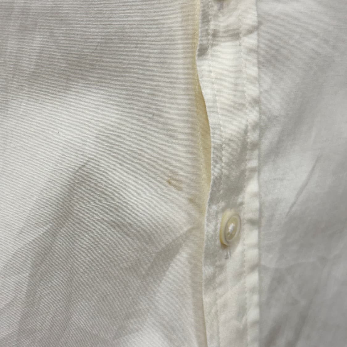 버버리 블랙 라벨 포켓 반팔 셔츠 로고 자수 롤업 슬리브 아이보리 상품이미지10