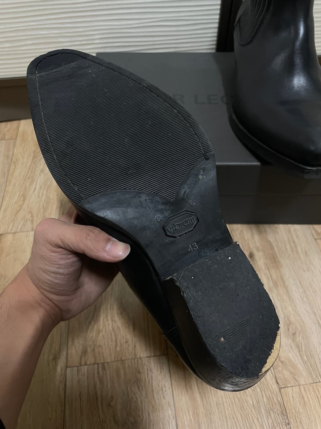 [43]아워레가시 쿠반부츠 블랙 상품이미지7