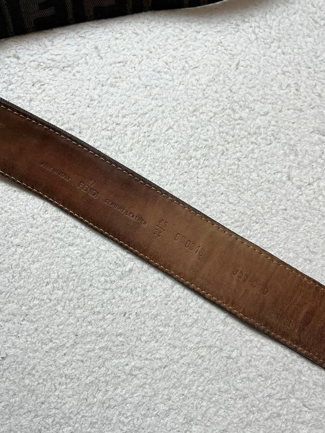 펜디 FENDI 90's og 주카 패턴 벨트 A1872 상품이미지6