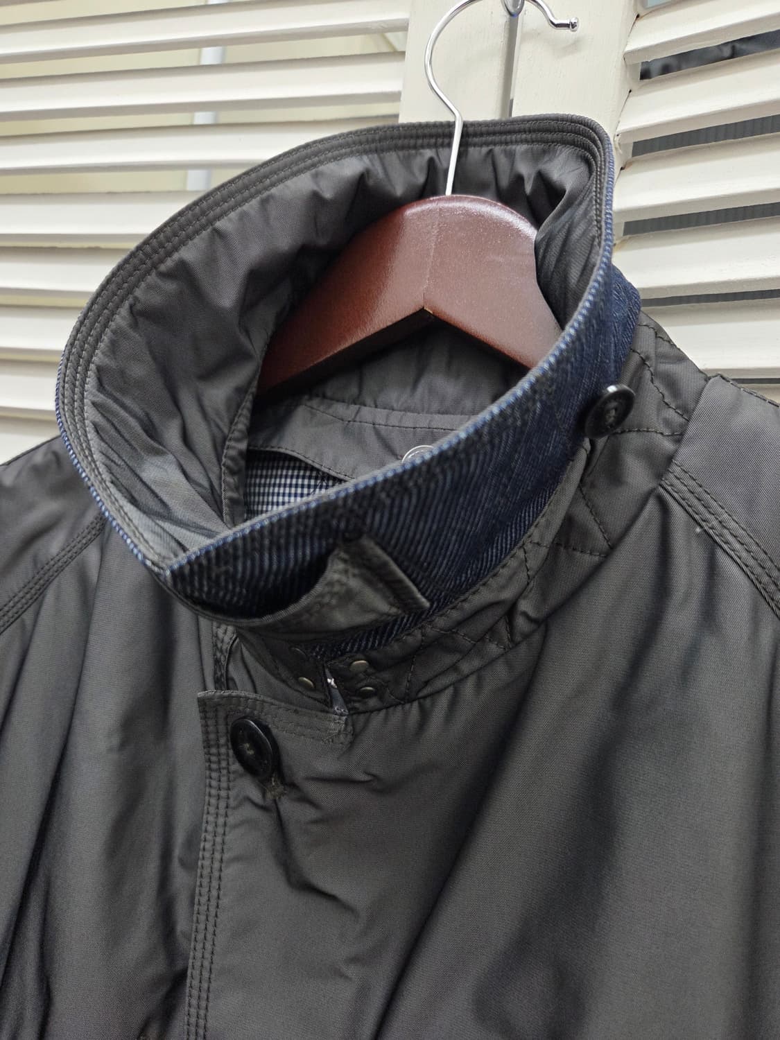 올젠 라이너 탈부착 싱글 트렌치 코트 상품이미지5