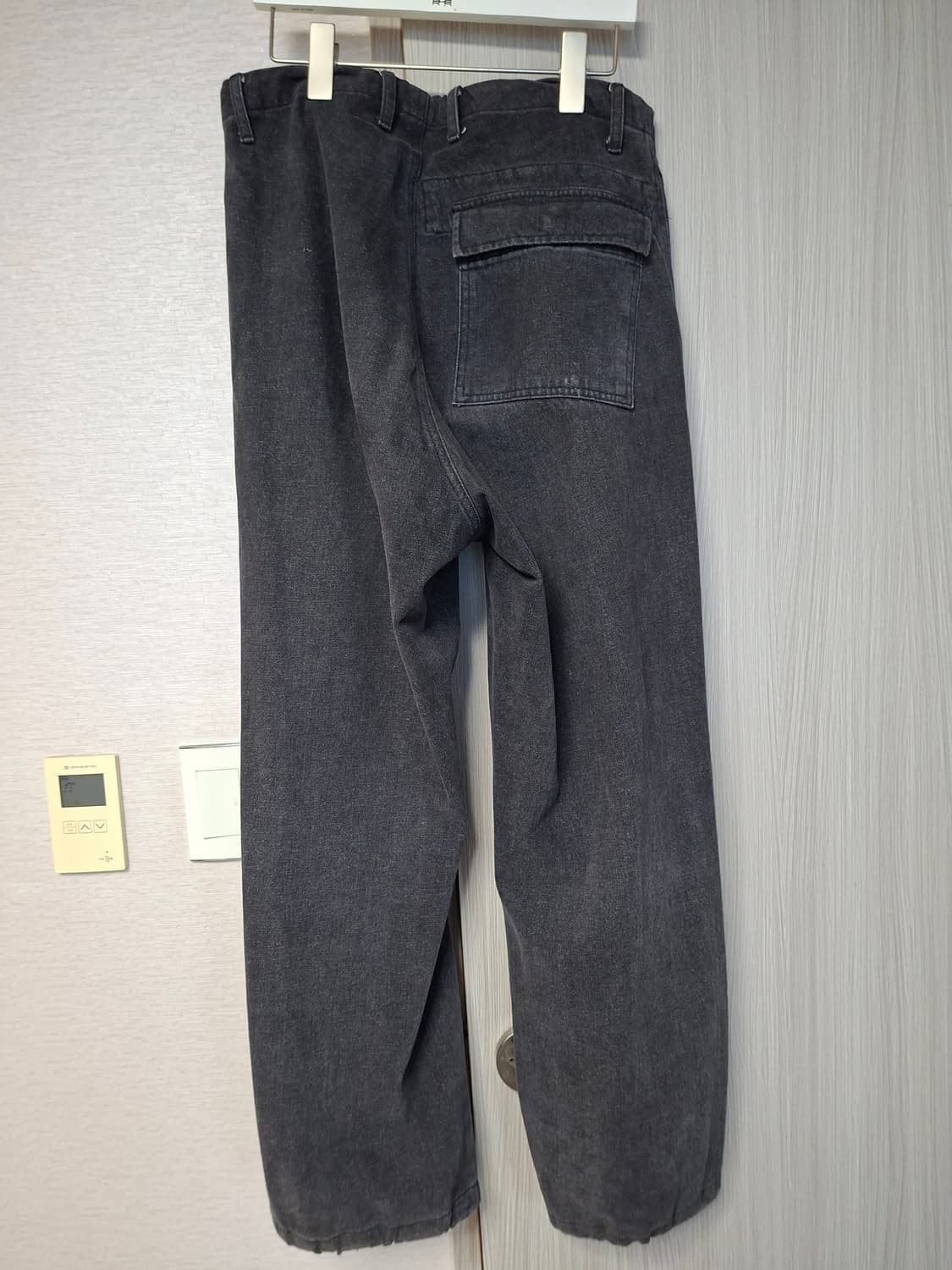 해칭룸 스노우진 워시드 블랙 1사이즈 상품이미지4