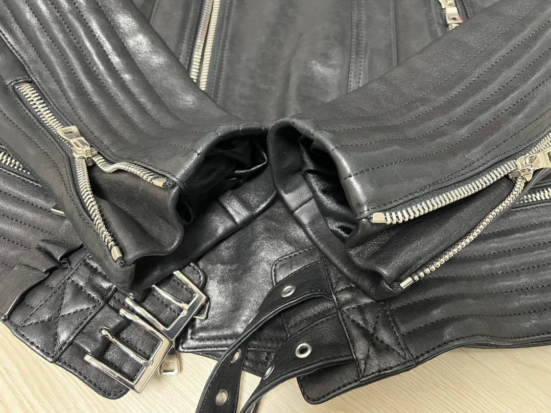 Balmain 레더 자켓 IT 48 상품이미지5