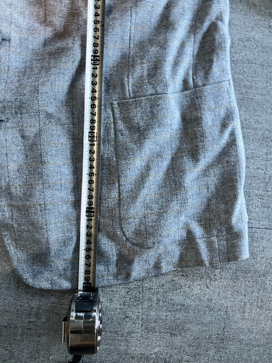 일본빈티지 올드스쿨아메카지 복고풍 쓰리버튼 블레이저자켓 상품이미지3