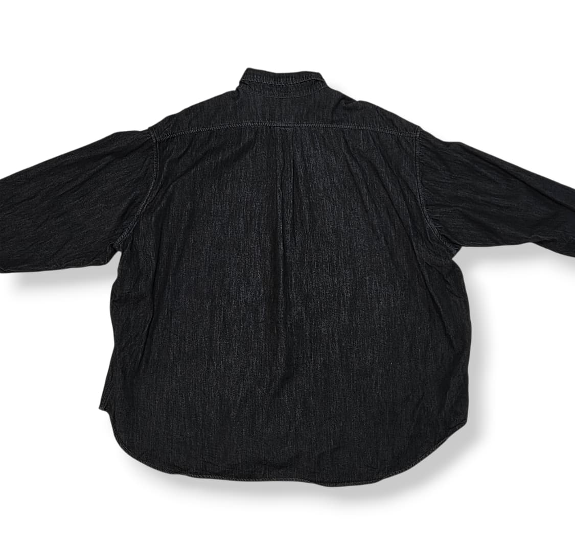 라퍼지스토어 블랙 데님 셔츠 상품이미지2