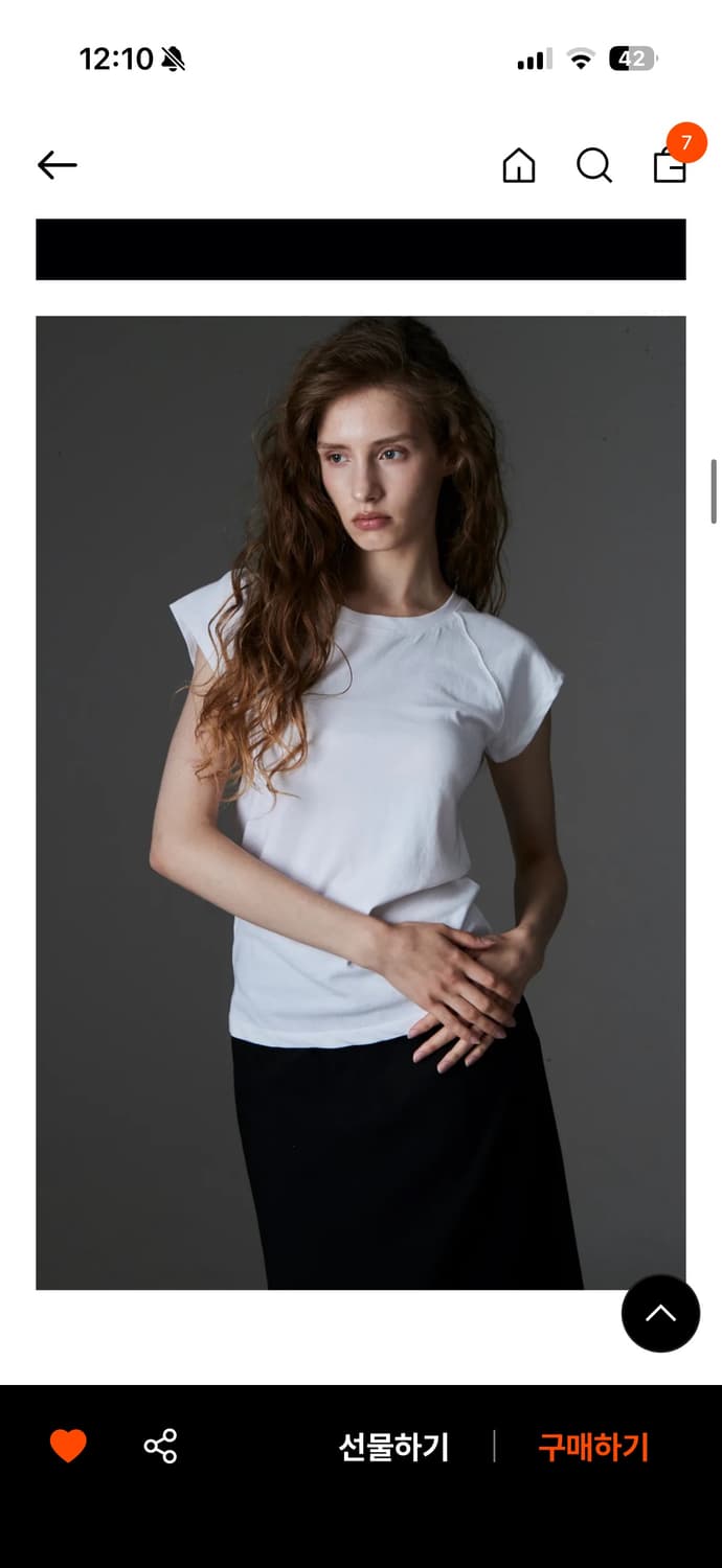 더하우스류 [90s]_Verona Tee Whit 상품이미지1