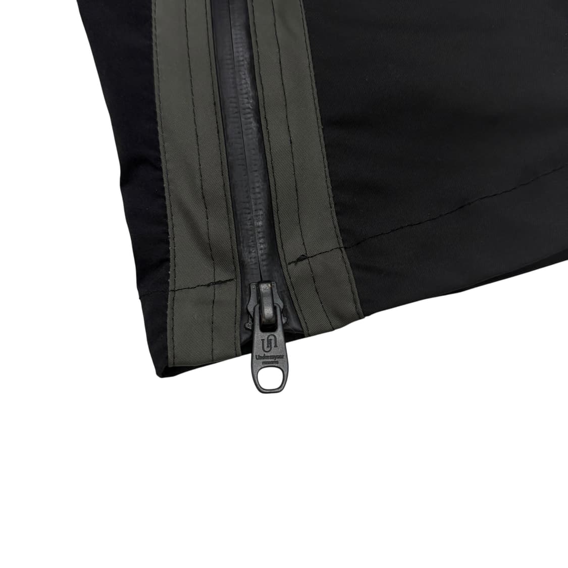 언더마이카 리전 01 트위스트 지퍼 라인 테이핑 팬츠 바지 블랙 1 상품이미지3