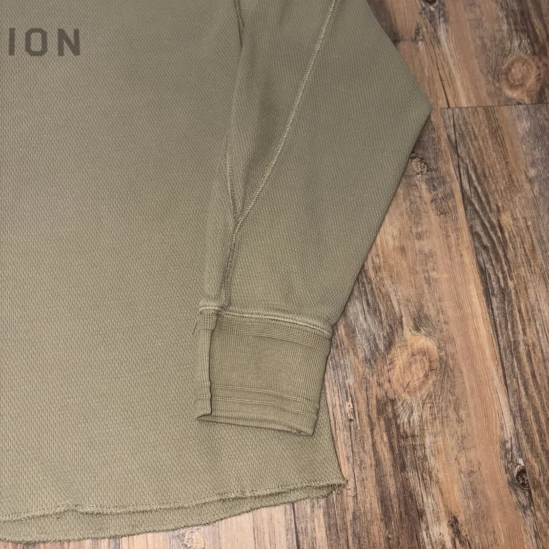 더블 알엘 93rd 디비전 와플 니트 써멀 롱 슬리브 티셔츠 상품이미지7