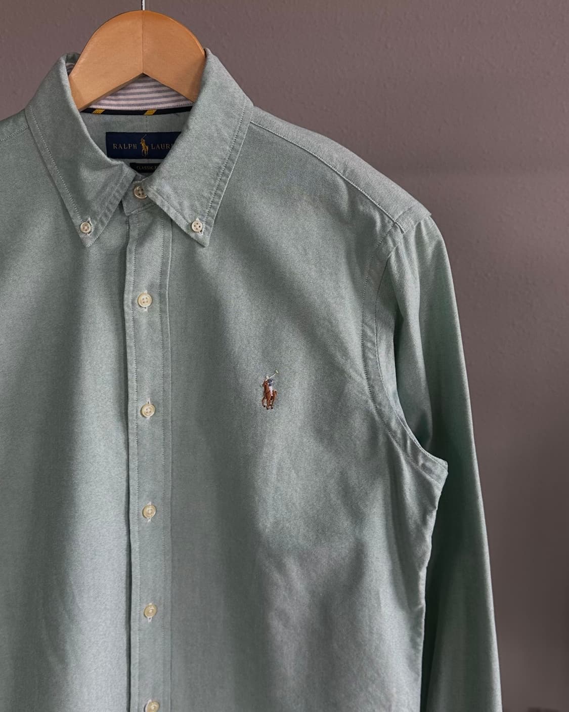 [S]폴로 랄프로렌 클래식핏 옥스포드 셔츠 상품이미지2
