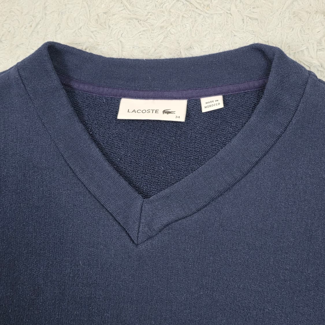 라코스테 여성 롱슬리브 플리스 애슬레저 스웻셔츠 34호 상품이미지7