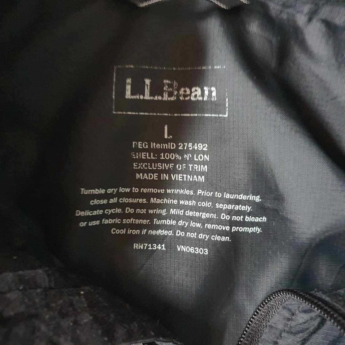 L.L.Bean 바람막이 자켓no.68 상품이미지4