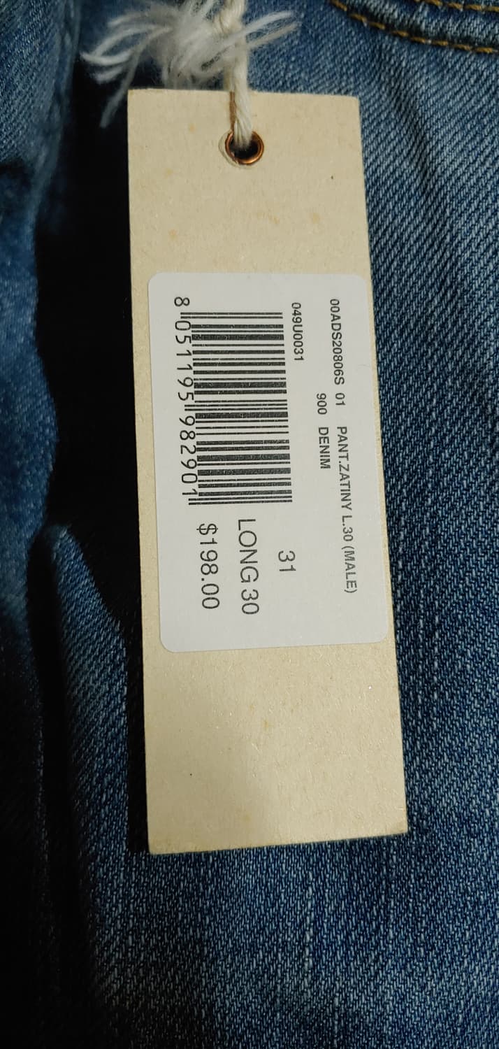 디젤 자티니 워싱데님 청바지 새상품 상품이미지8