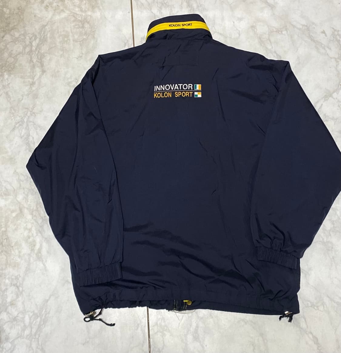 코오롱 올드스쿨 바람막이 자켓 오버핏 105~110 상품이미지5