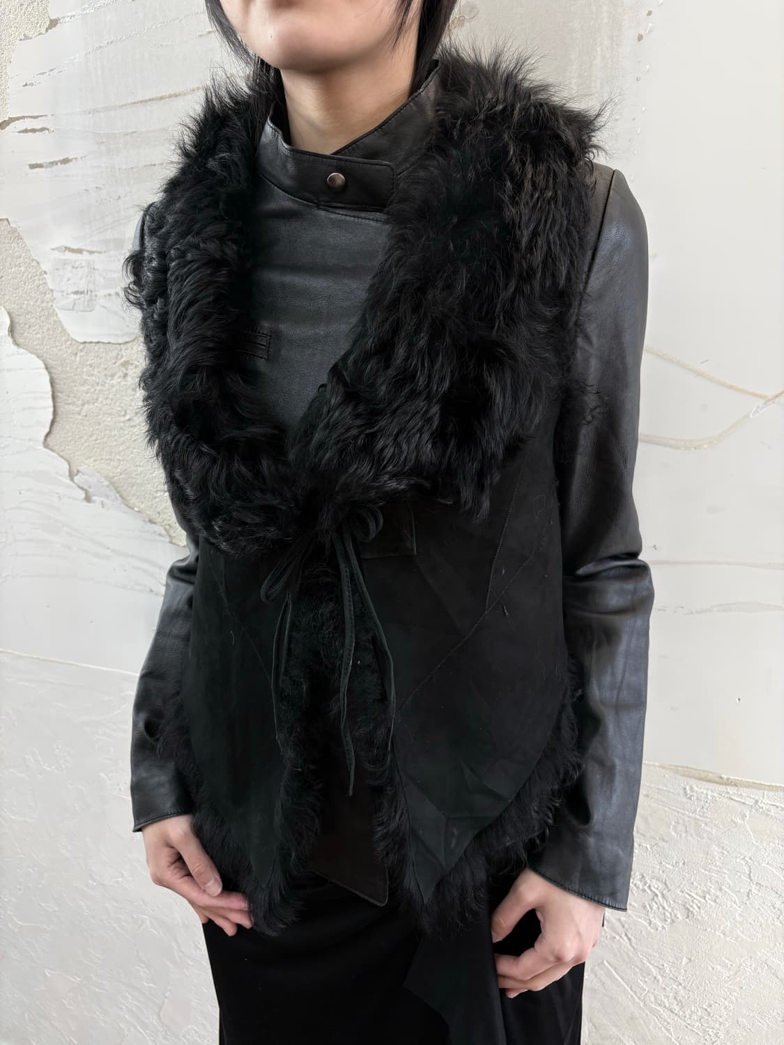 fur suede vest 상품이미지3