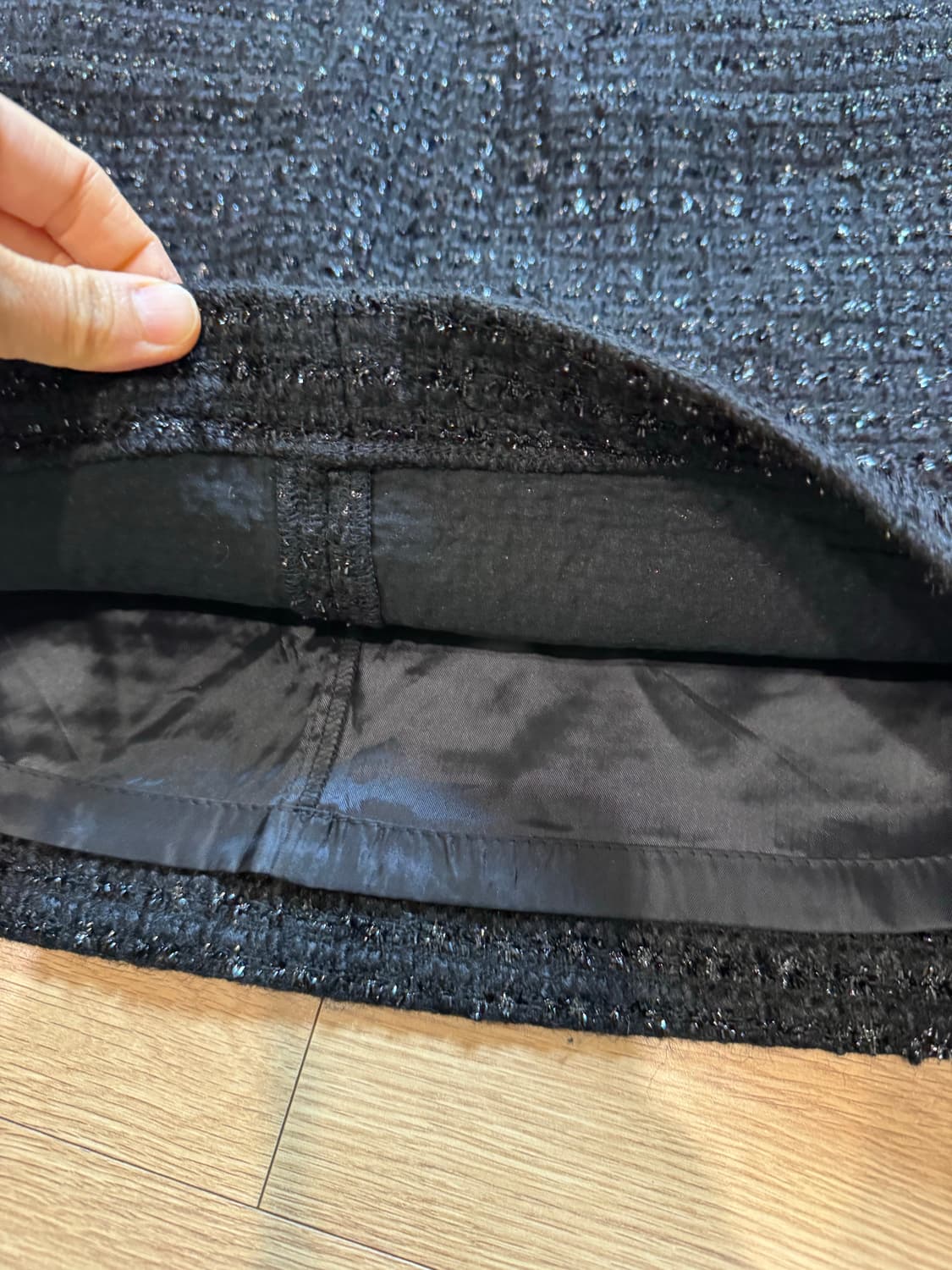 maje 마쥬 펄 트위드 버튼 스커트 상품이미지10