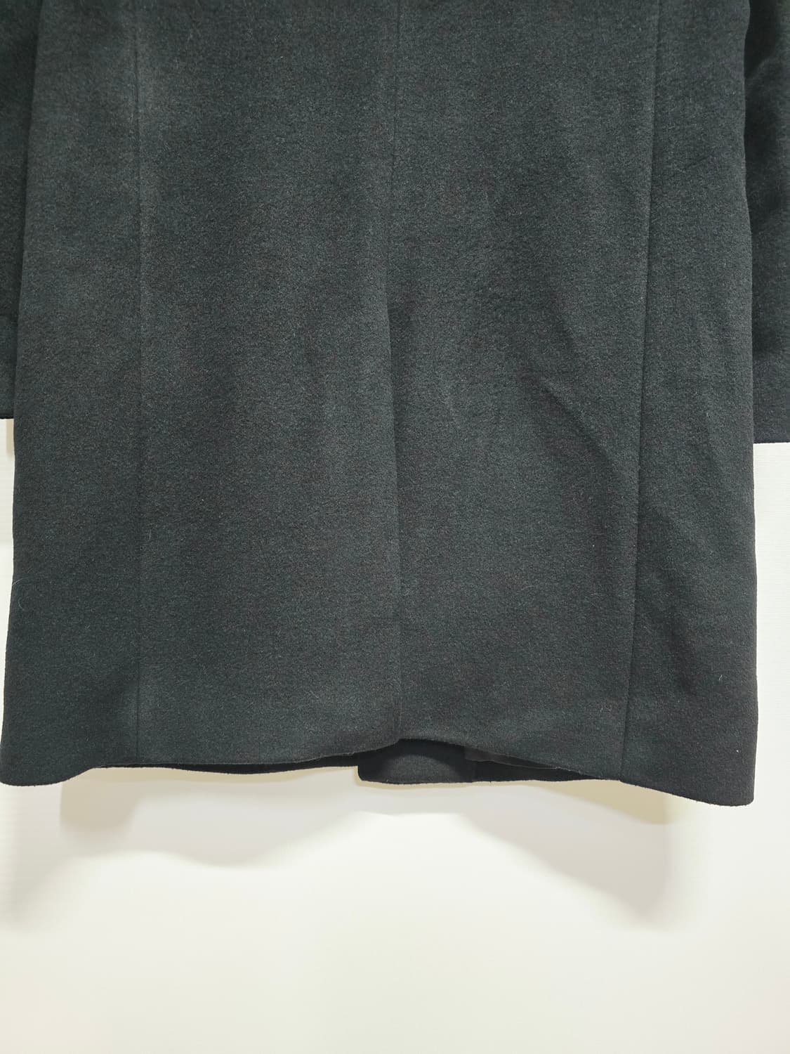 지오지아 모캐시미어혼방 블랙 남성 코트100 상품이미지6