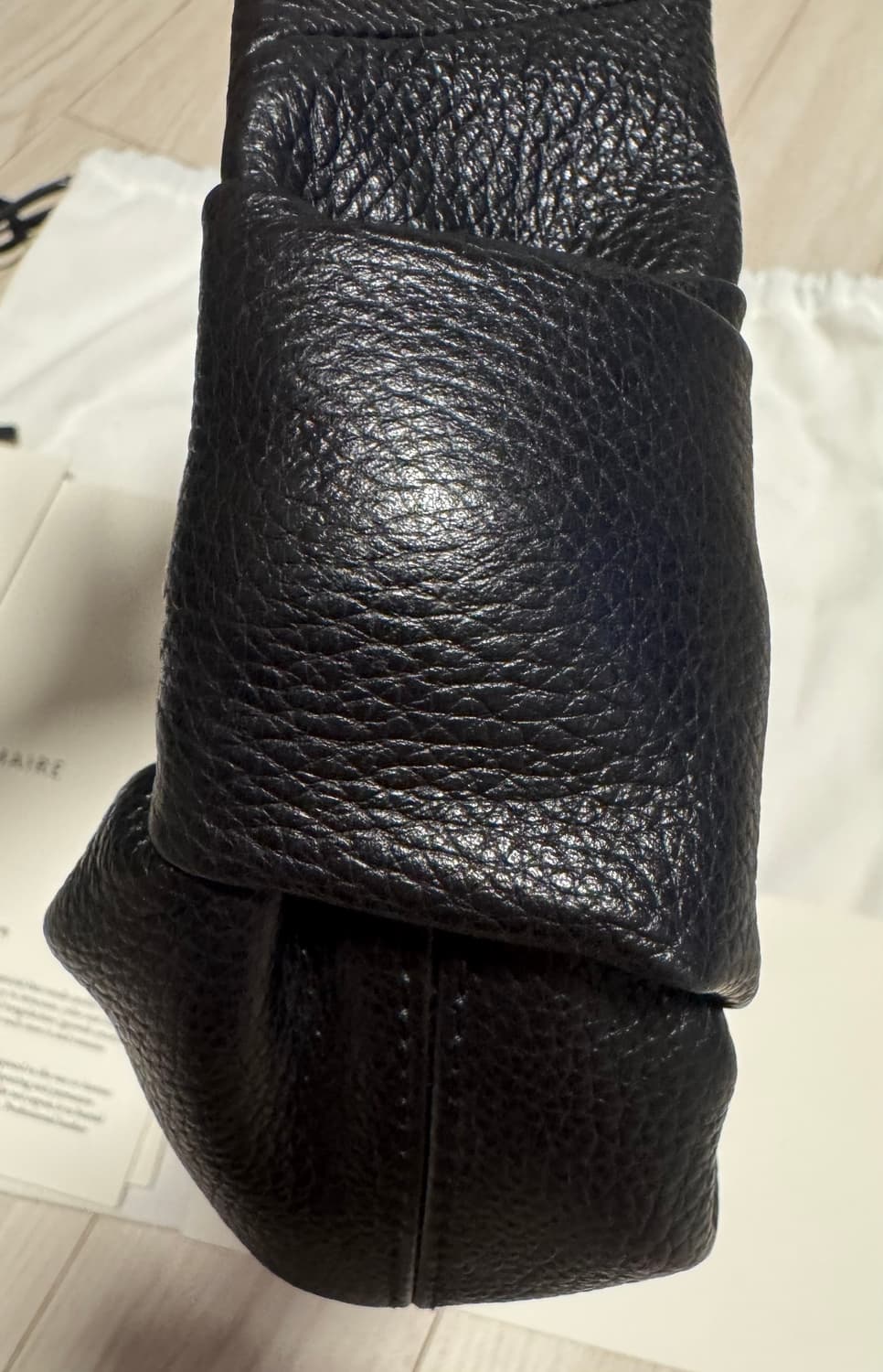 르메르 포춘 미니 그레인레더 블랙 상품이미지3