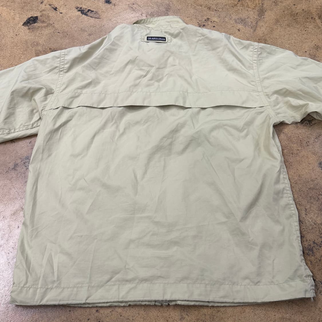 [정품/90] 노스페이스 바람막이 자켓 카키 b14 상품이미지4