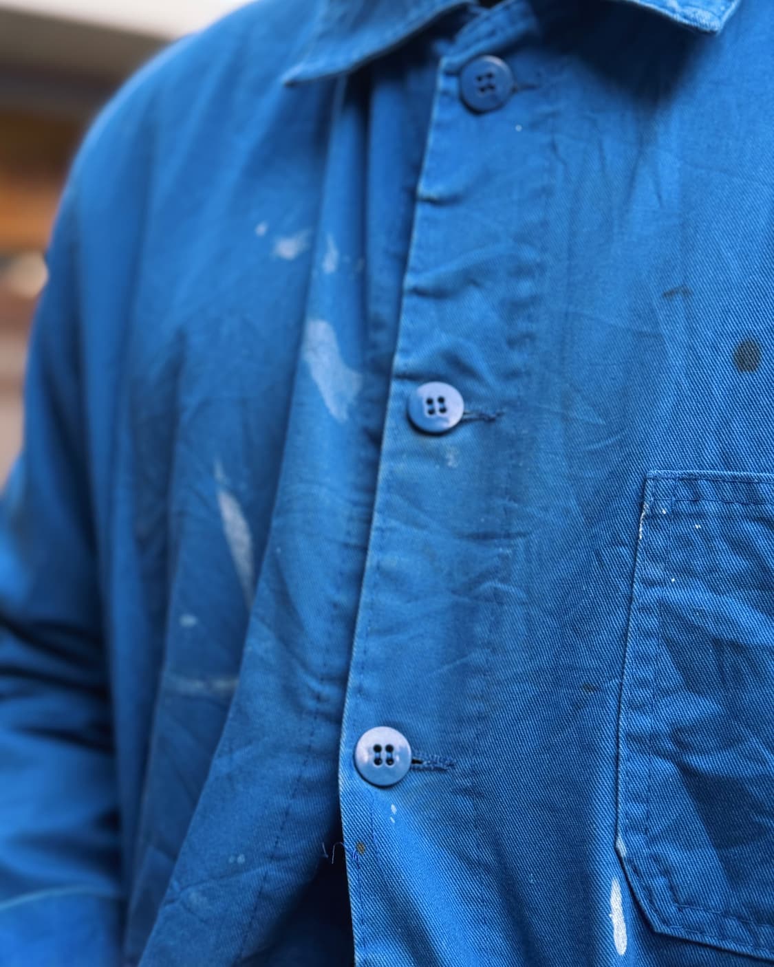 유럽 빈티지 트윌코튼 프렌치 워크 자켓 103-105 상품이미지10