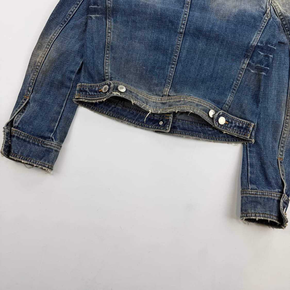 돌체앤가바나 워싱 크롭 데님자켓 상품이미지9