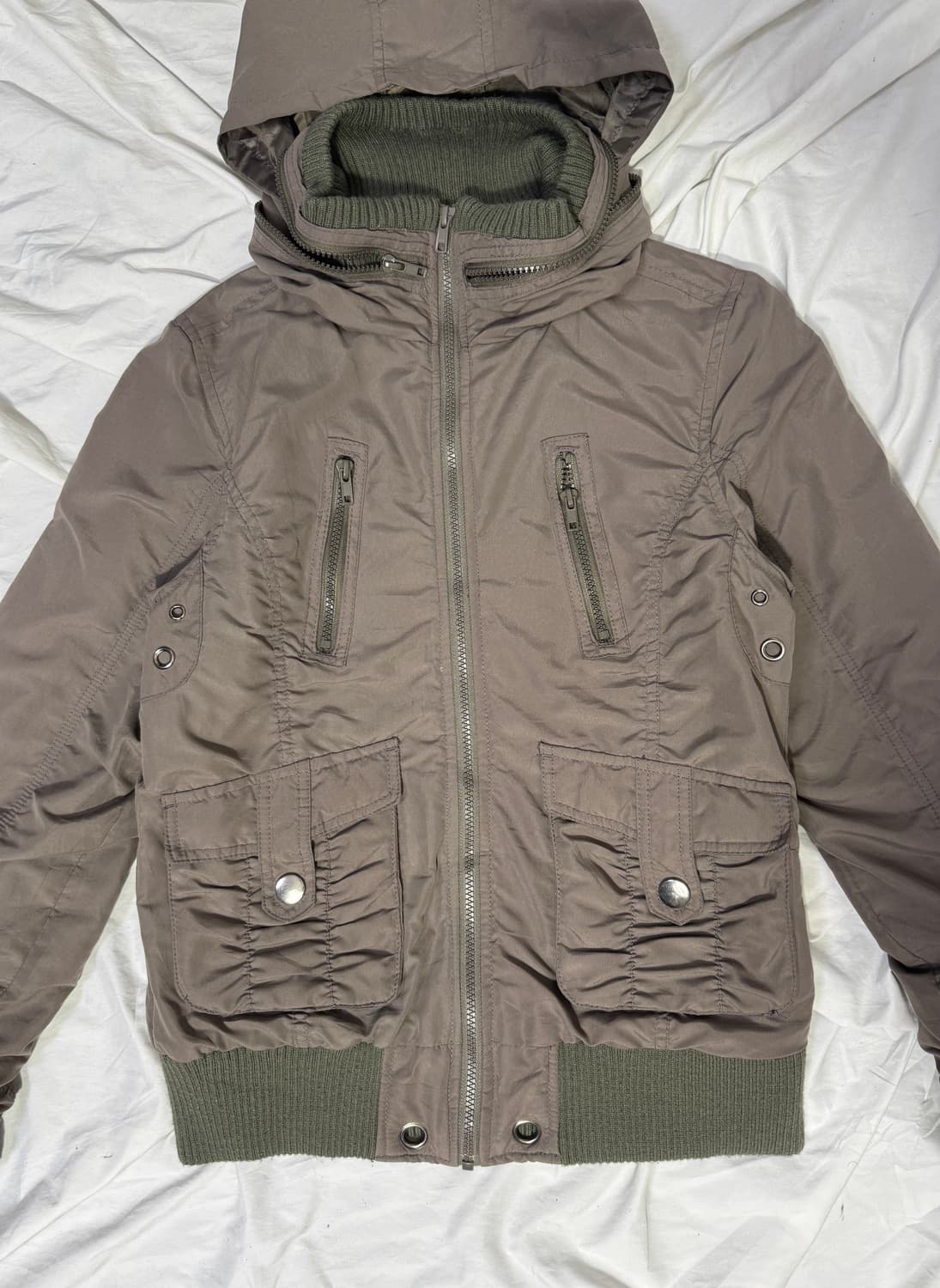 Colza 보노 후드 밀리터리 자켓 y2k lgb goa 상품이미지5