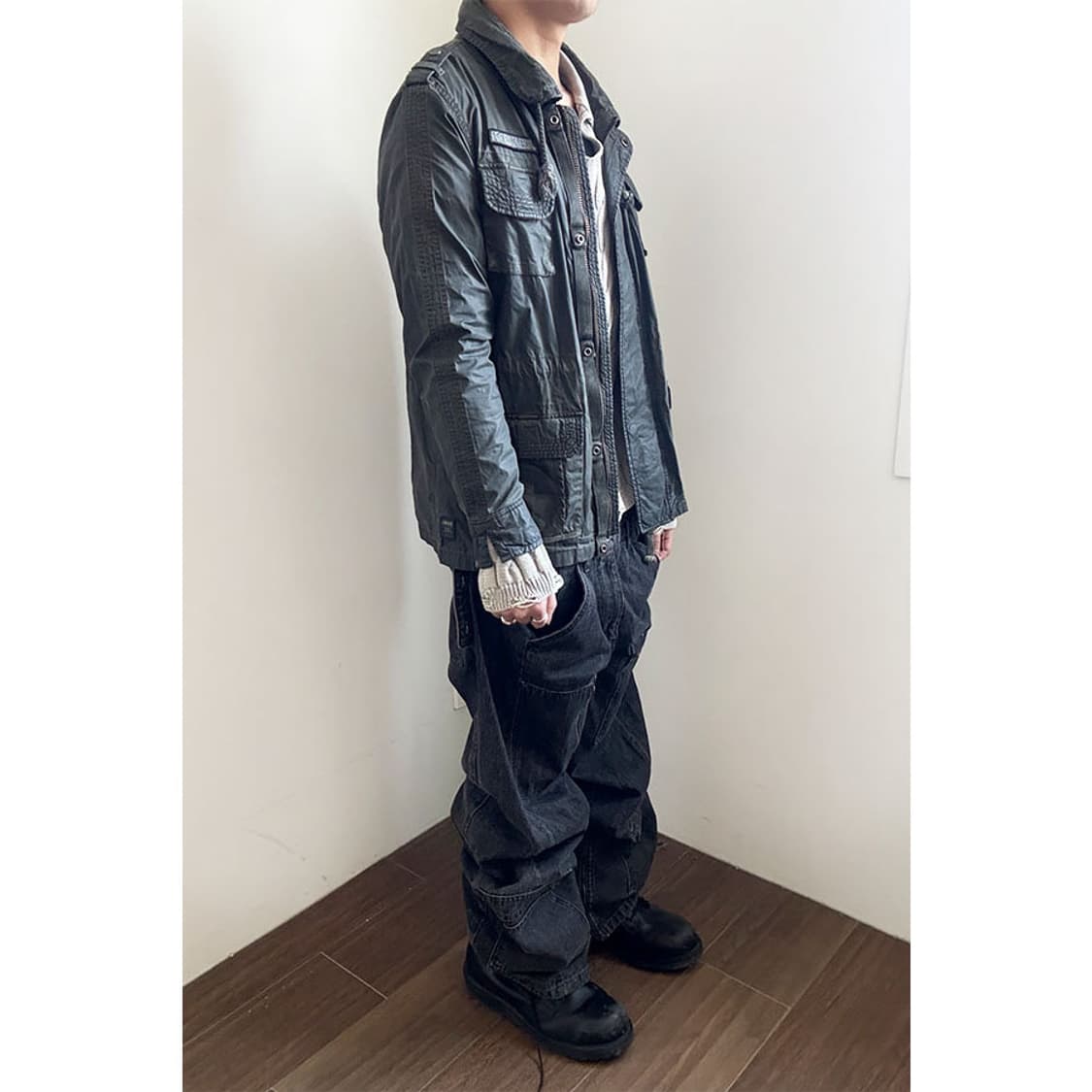 Harley Davidson Wax Coated Jacket 상품이미지2