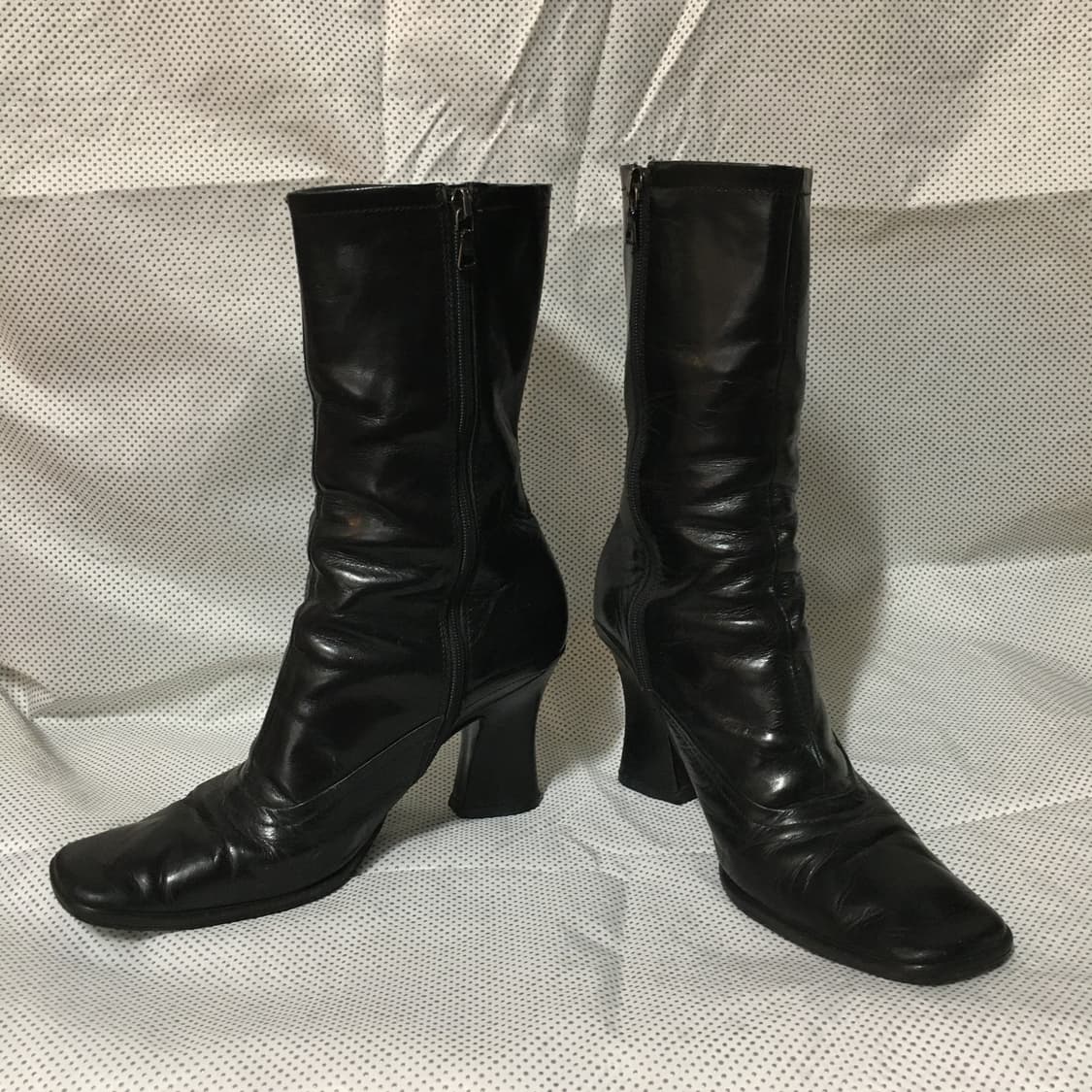 Prada black leather boots  상품이미지2