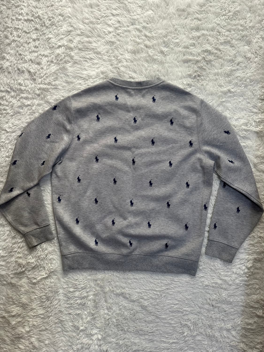 폴로 랄프로렌 그레이 로고 맨투맨 XL 110 상품이미지3