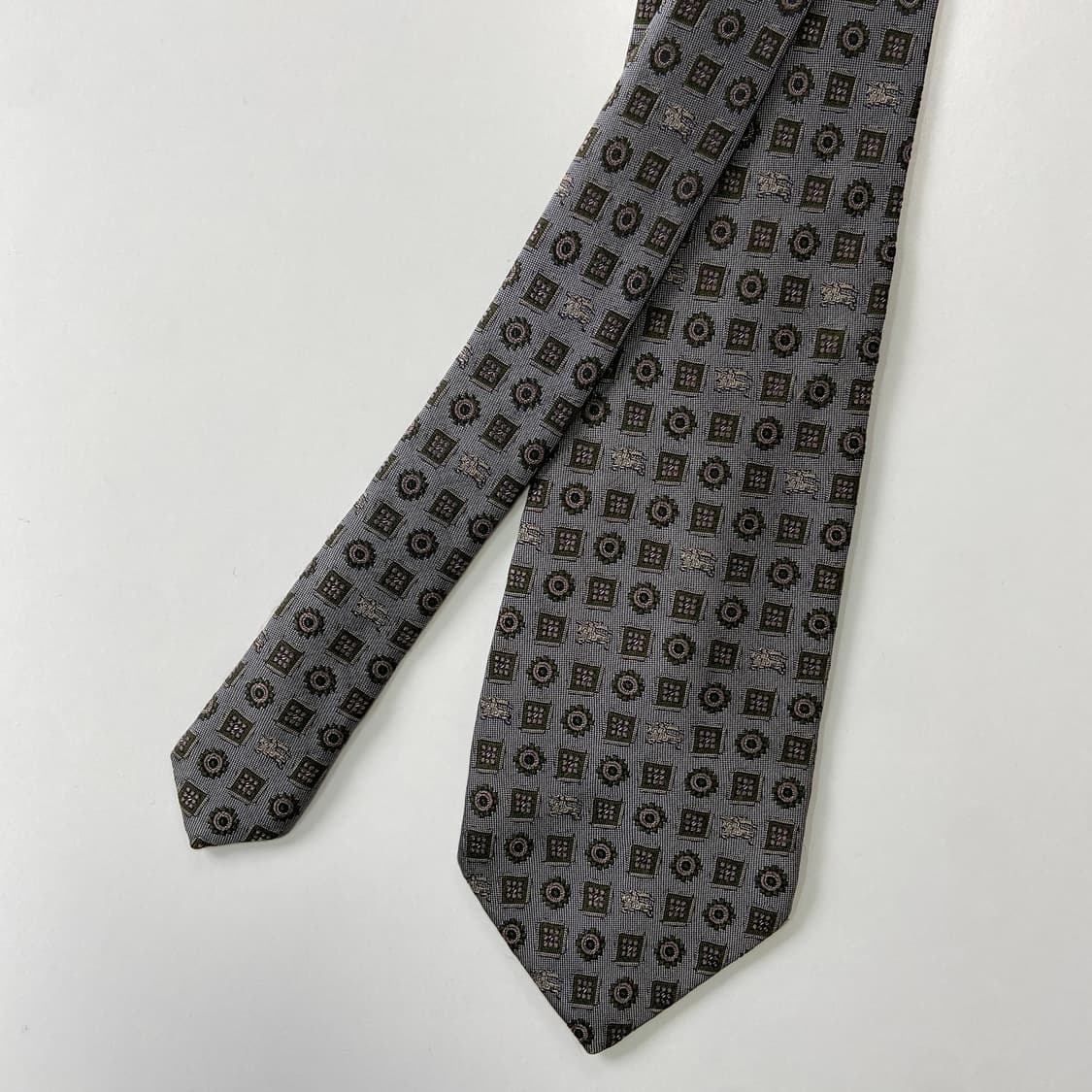 버버리 모노그램 명품 정품 넥타이 (Burberry) 8.2cm 상품이미지2