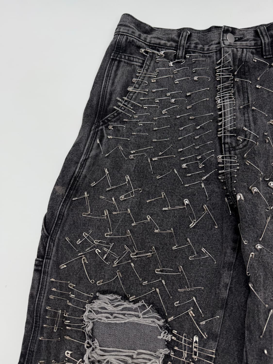 VTG MULTI-CLIP REMAKE DENIM JEANS 상품이미지3