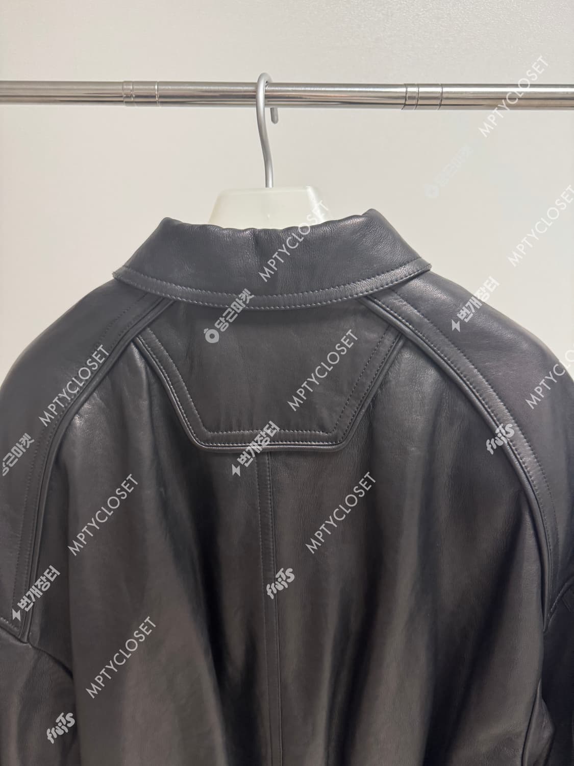 [50] 준지 24ss 259 램스킨 마원 자켓 점퍼 이채민 착용 상품이미지7