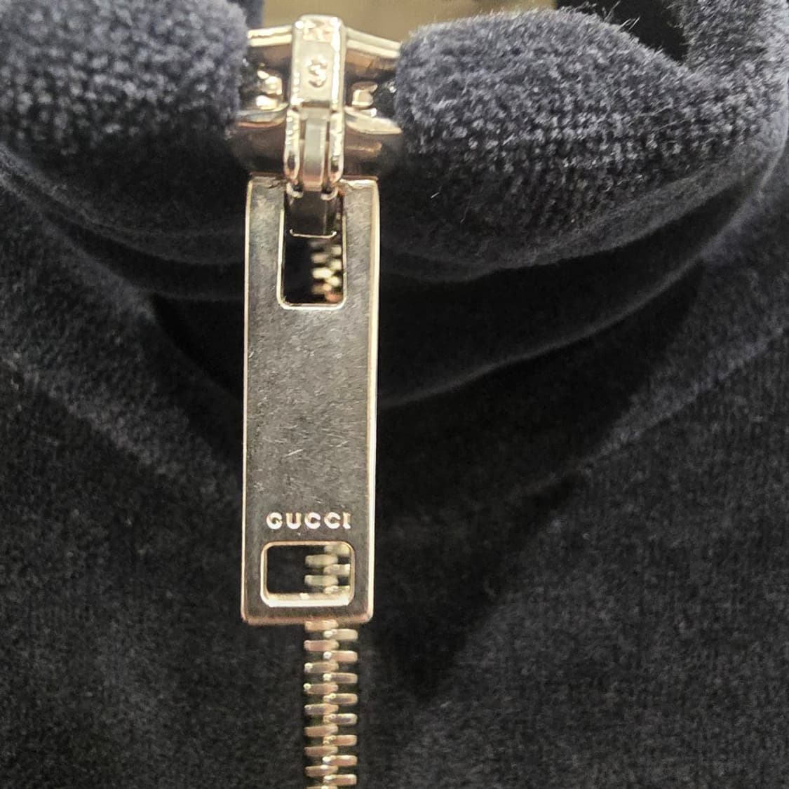 [중고/정품]  구찌 띠로고 벨벳 / 셔닐 트랙 자켓 상품이미지3