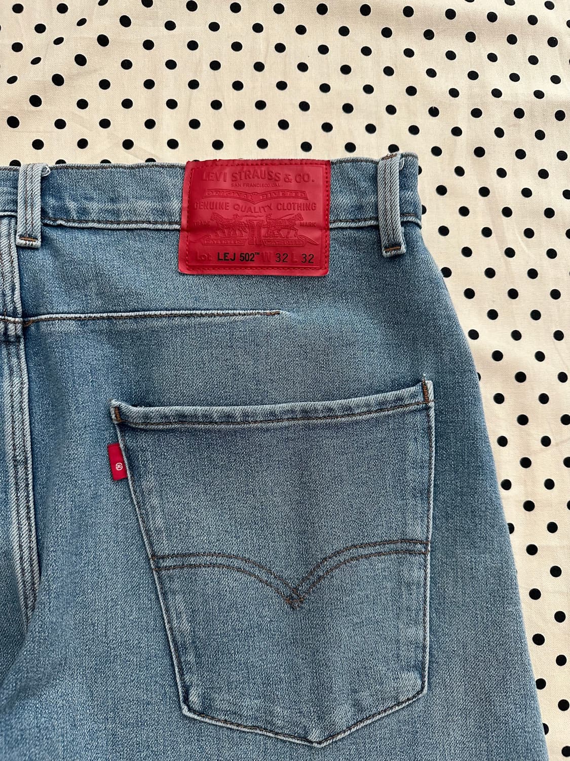 리바이스 LEJ 502 프리미엄 엔지니어드 데님팬츠 상품이미지7