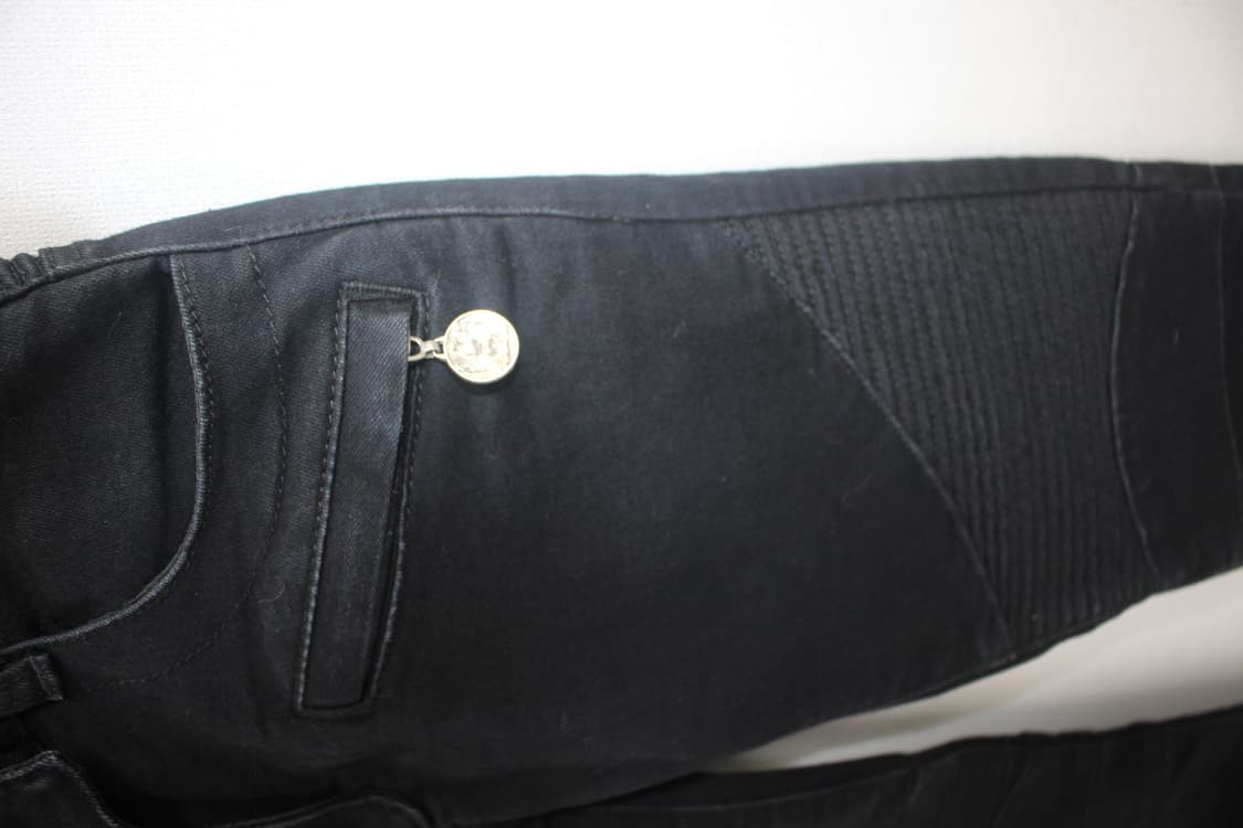 Balmain biker panel slim-straight jean 상품이미지7